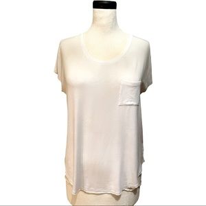 Rachel Zoe White Tee / Medium